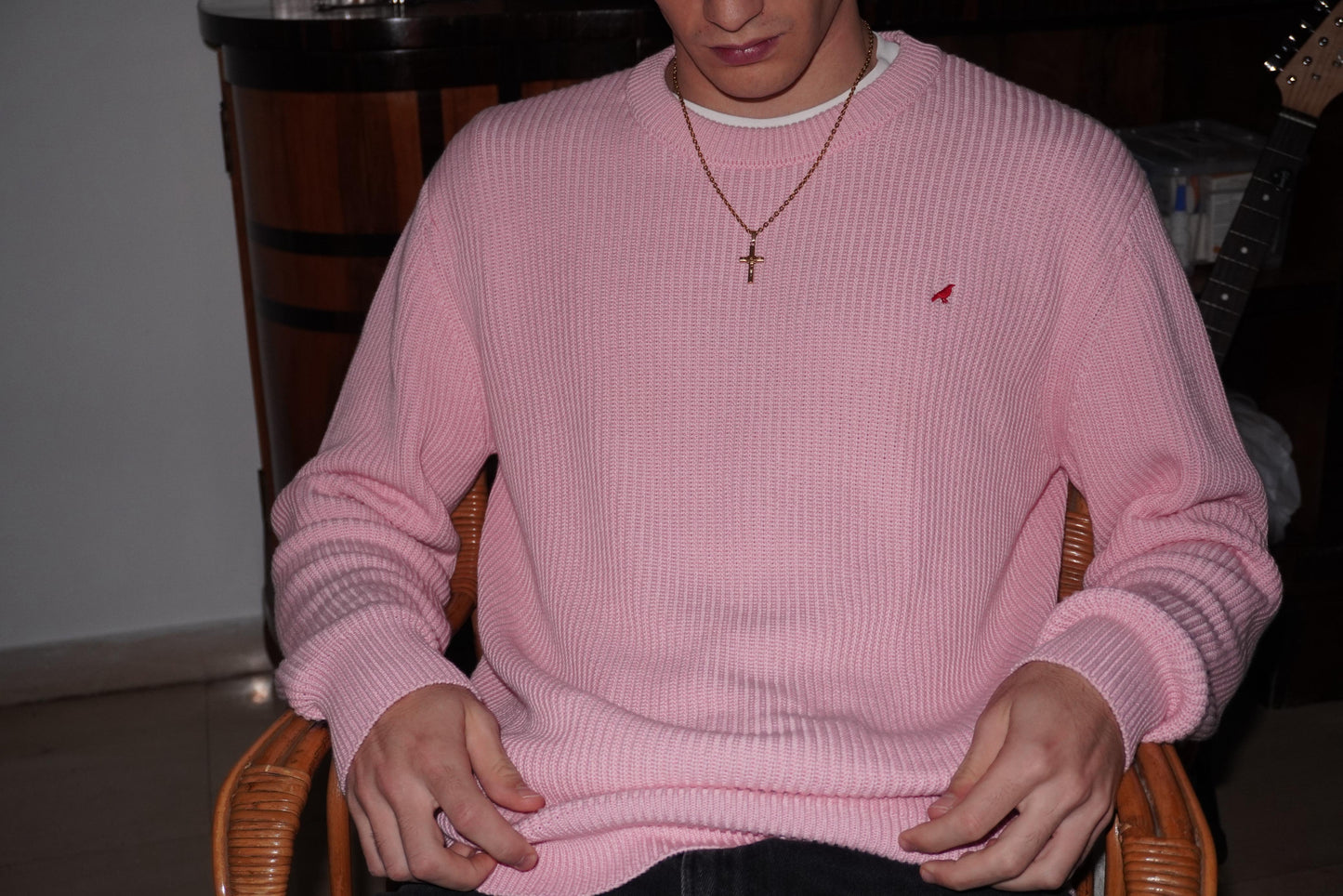 Unisex Knitted Crewneck Sweater