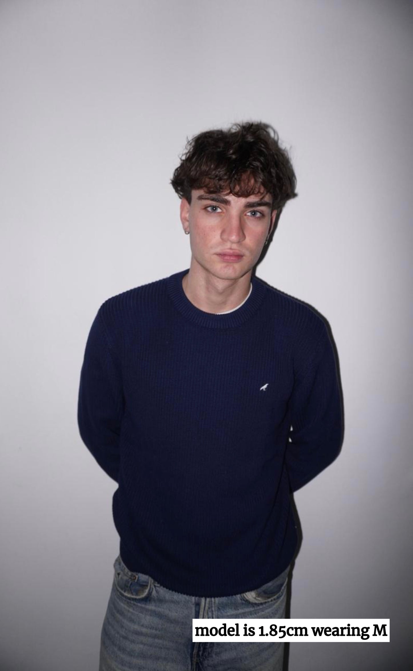 Unisex Knitted Crewneck Sweater