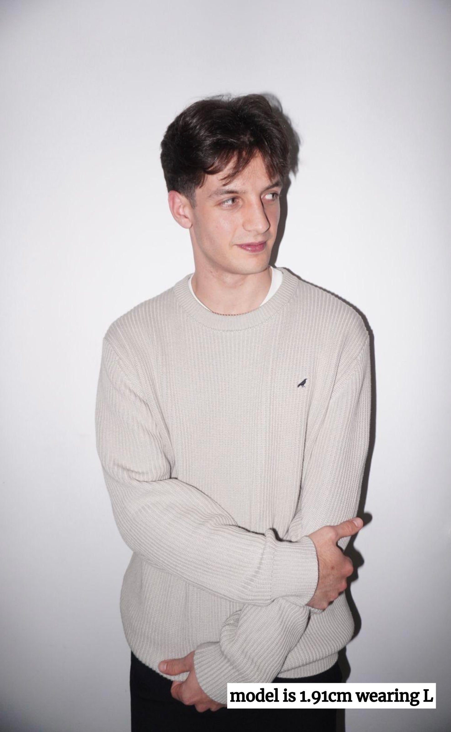 Unisex Knitted Crewneck Sweater