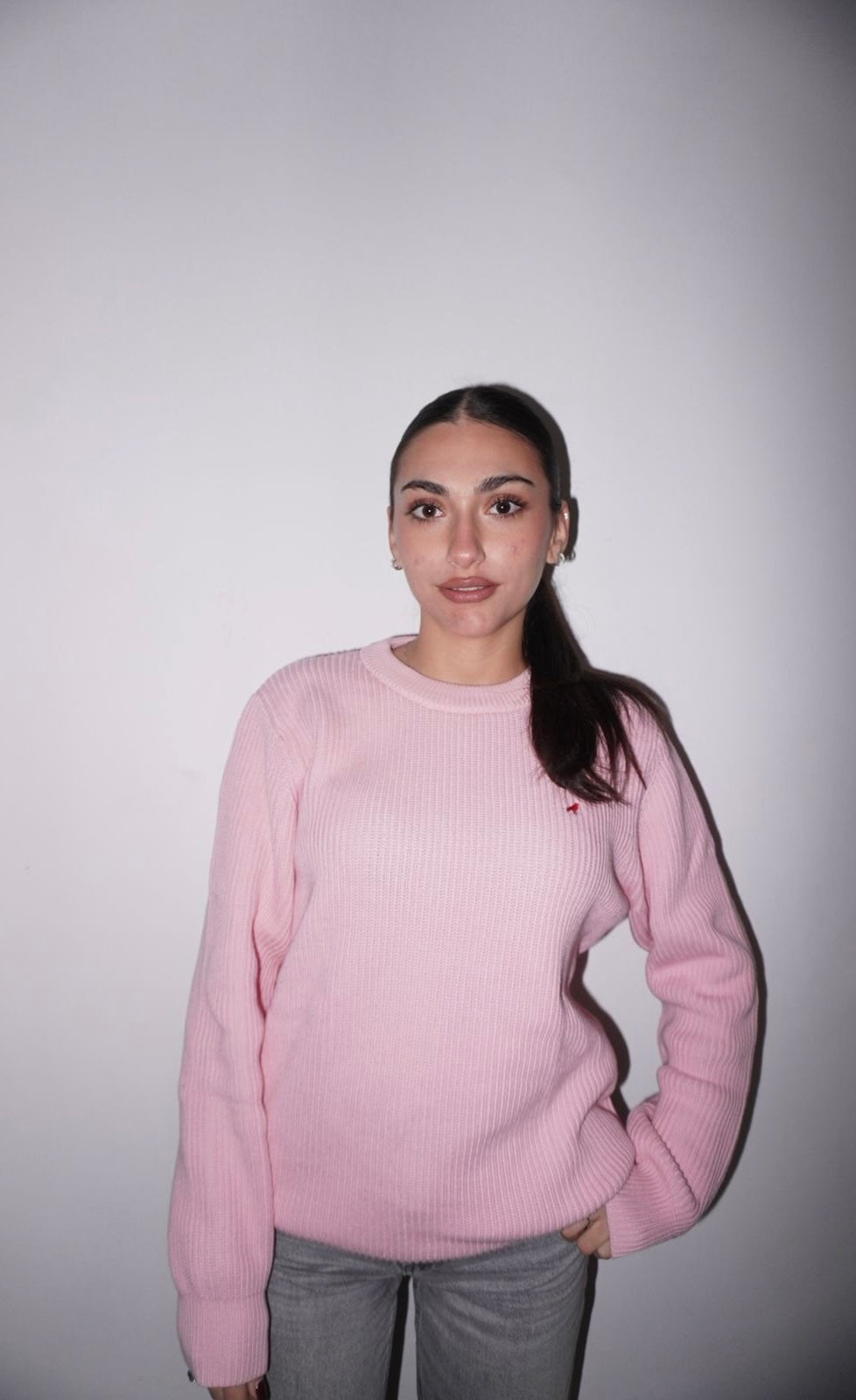 Unisex Knitted Crewneck Sweater