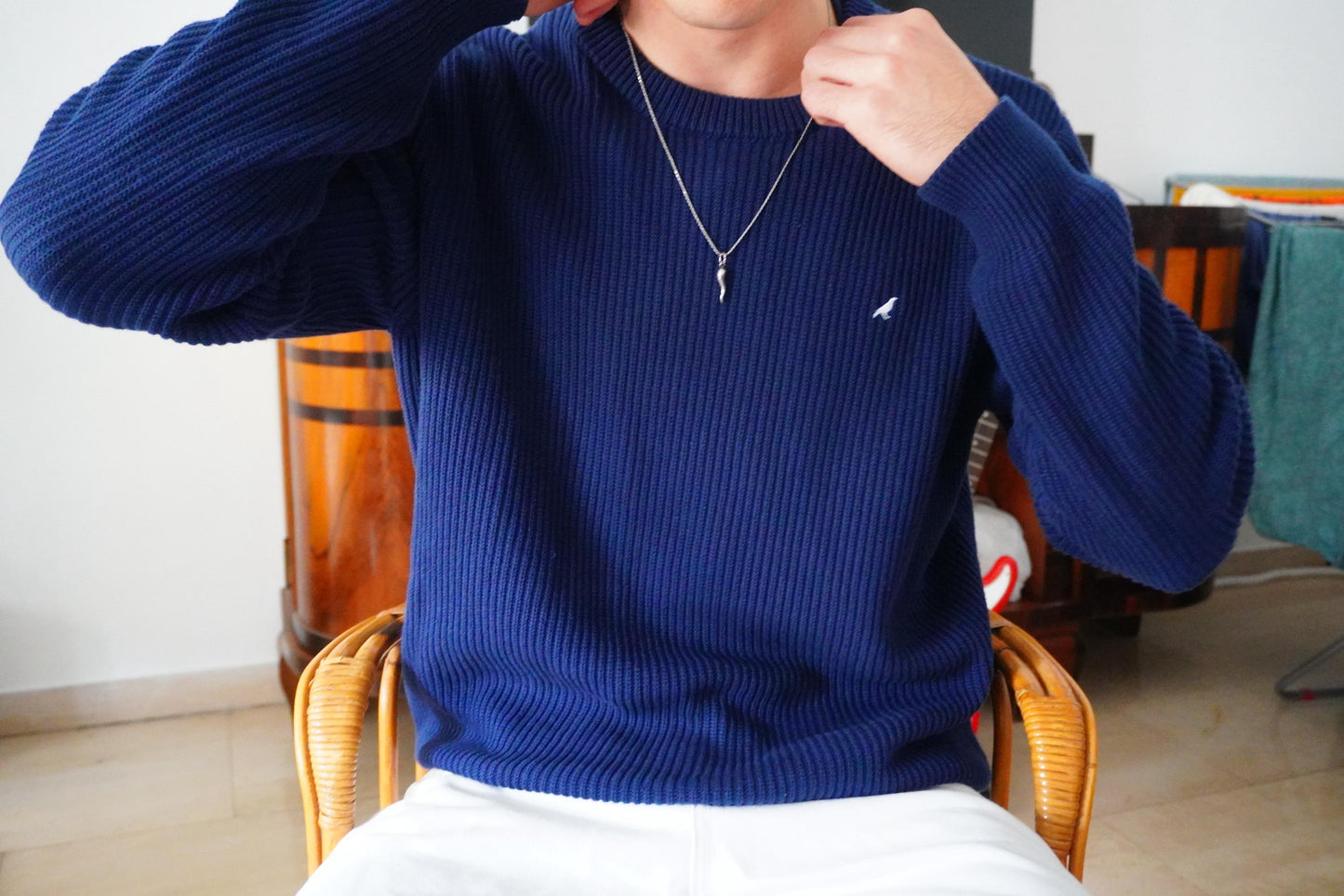 Unisex Knitted Crewneck Sweater